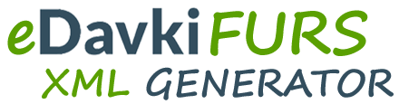 eDavki FURS - XML generator